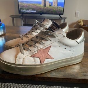 Hi Star Golden Goose Tennis Shoes